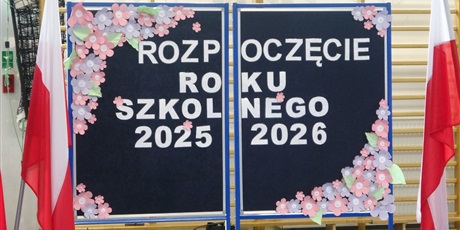 ROZPOCZECIE ROKU SZKOLNEGO