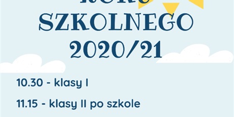 Zakończenie roku szkolnego 2020/21